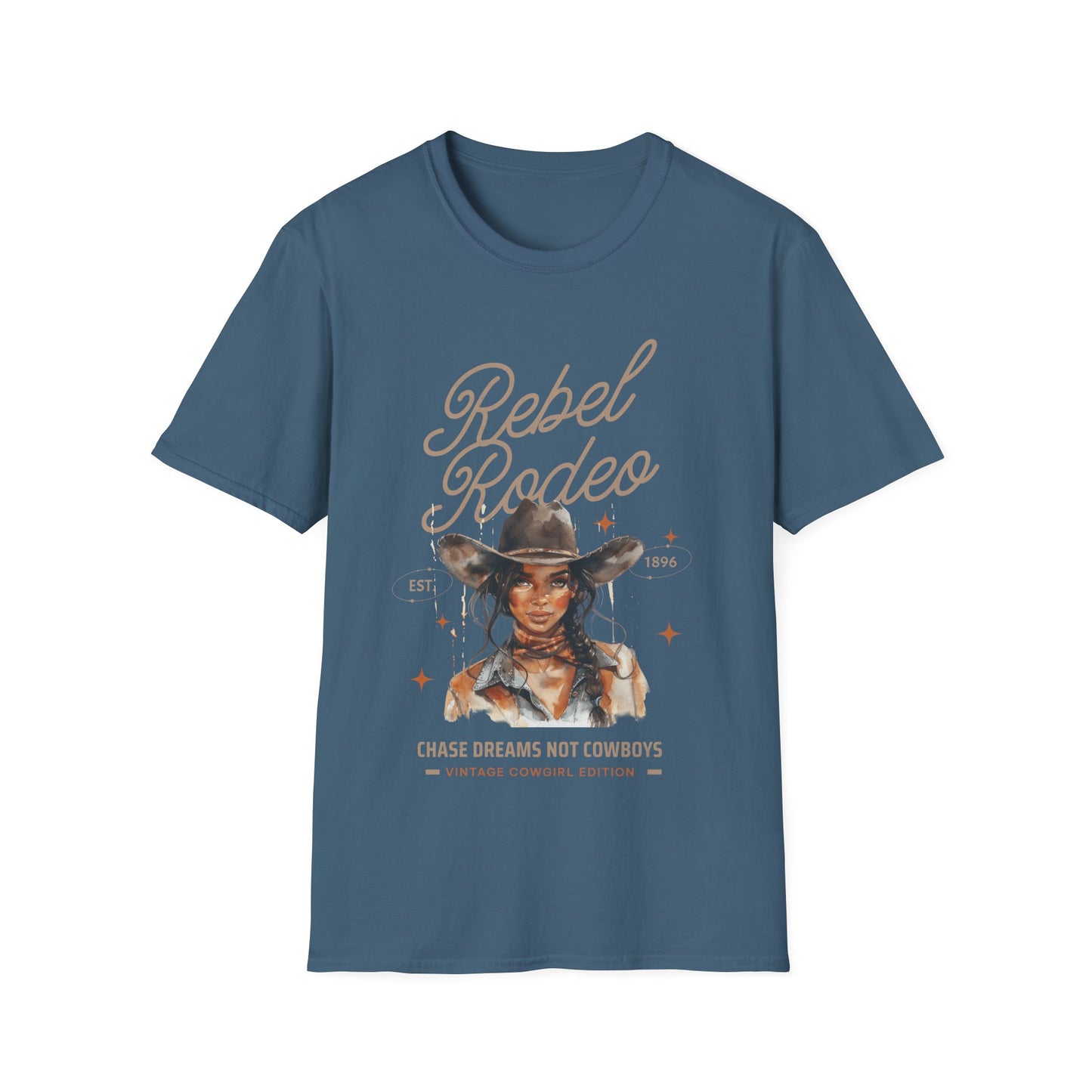 Chase Dreams. Cow Girl T shirt