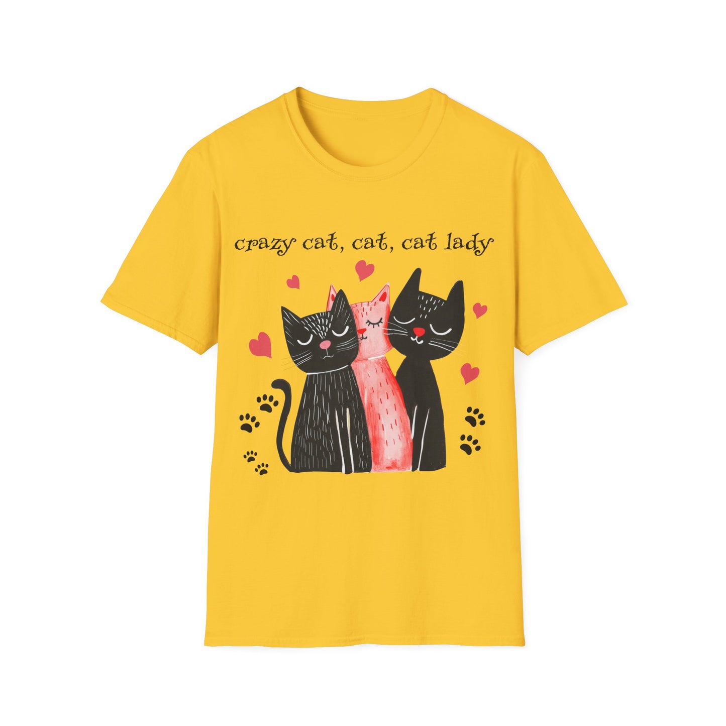 Crazy Cat Lady T shirt