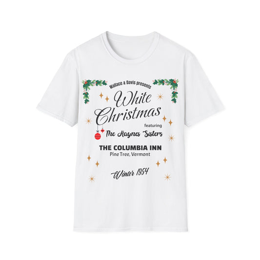 White Christmas T shirt