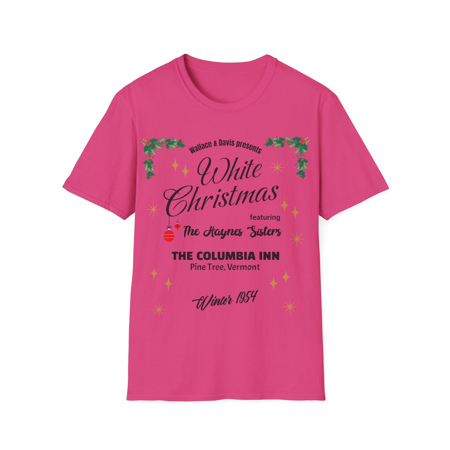 White Christmas T shirt