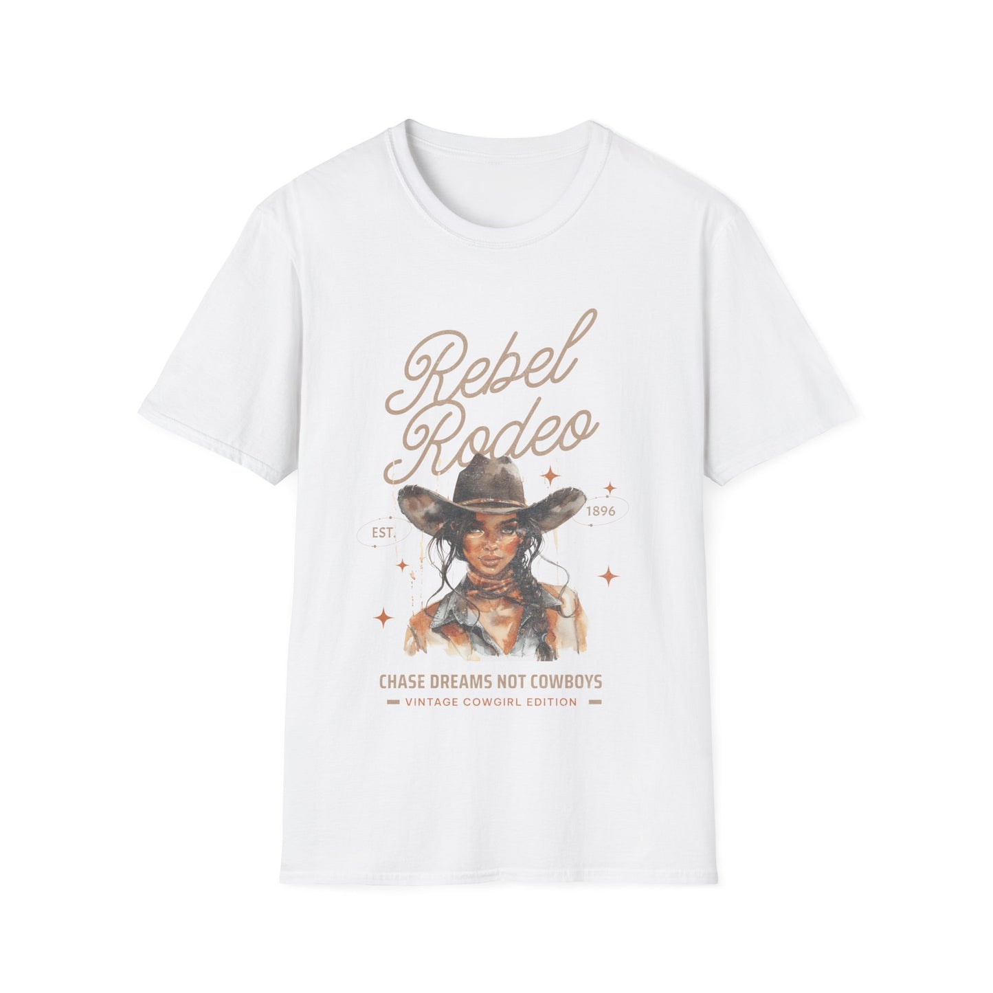 Chase Dreams. Cow Girl T shirt