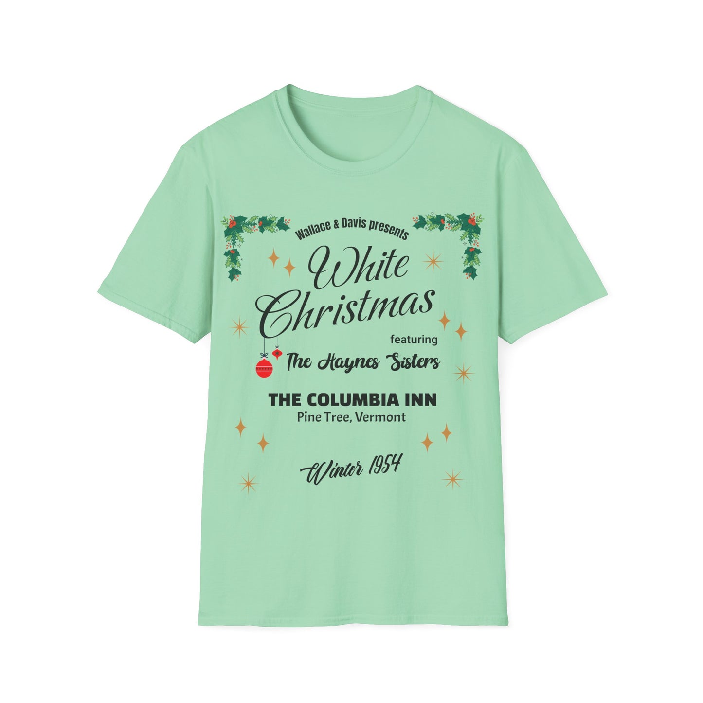 White Christmas T shirt