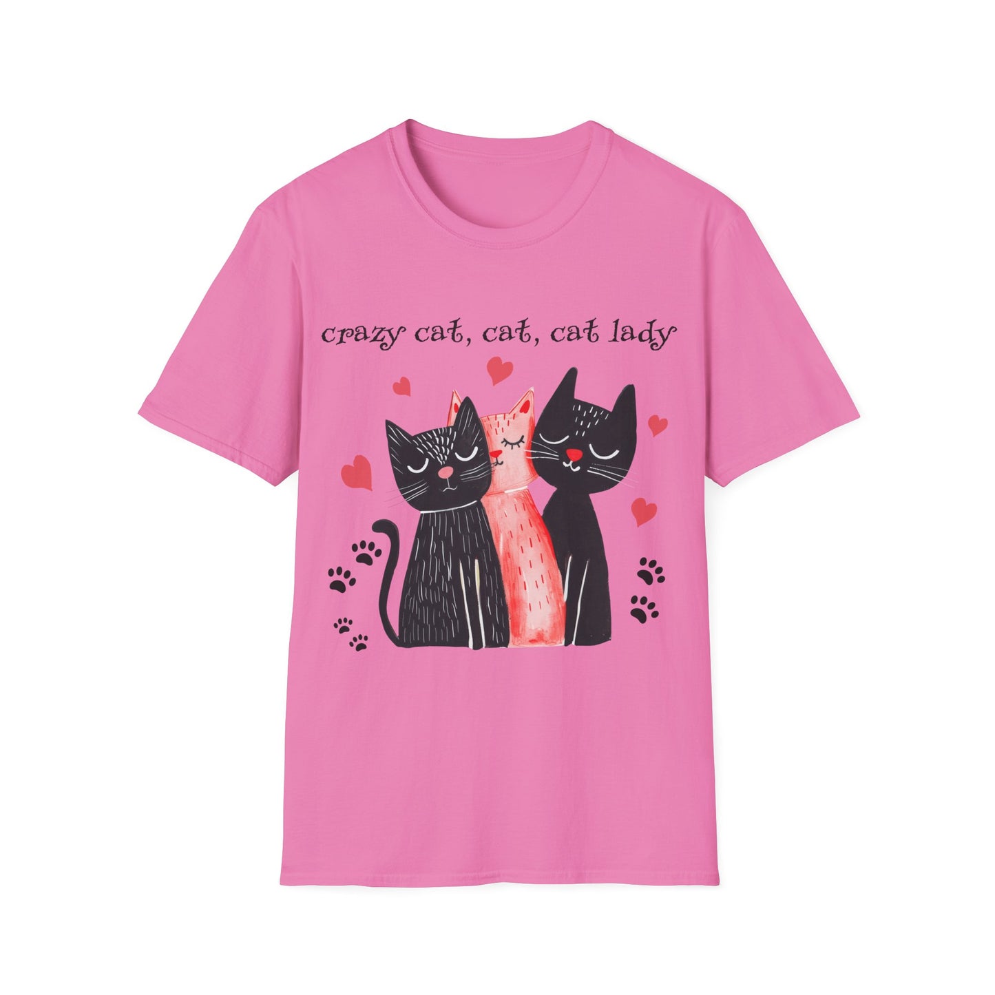 Crazy Cat Lady T shirt