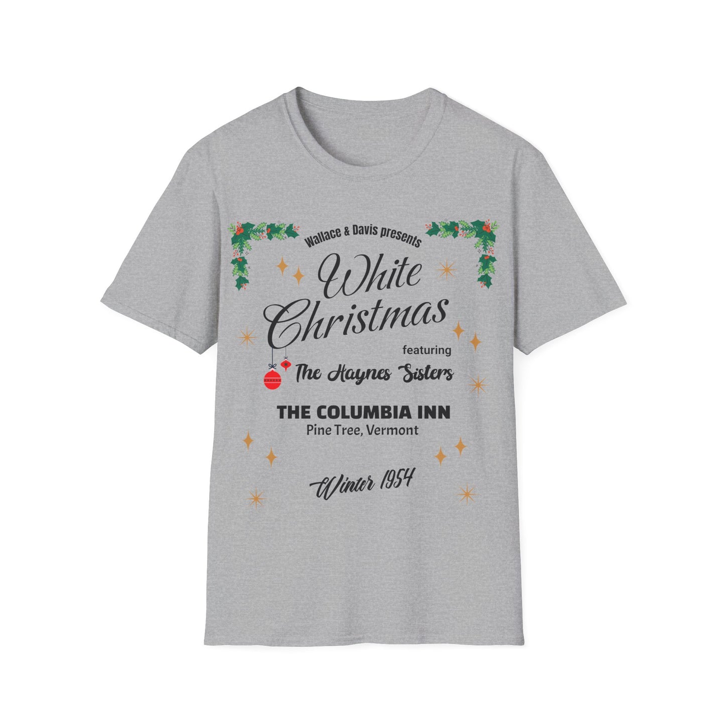 White Christmas T shirt