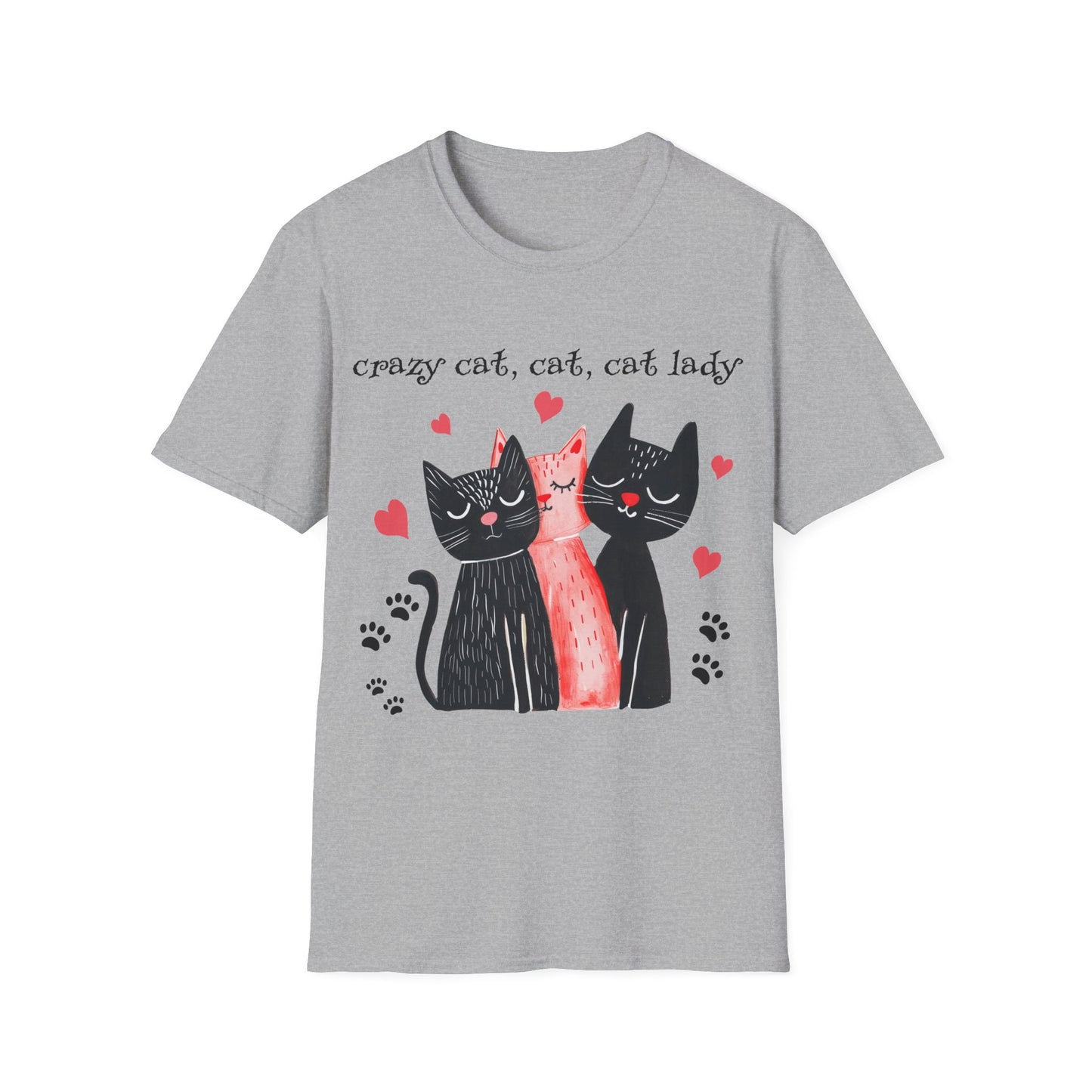 Crazy Cat Lady T shirt