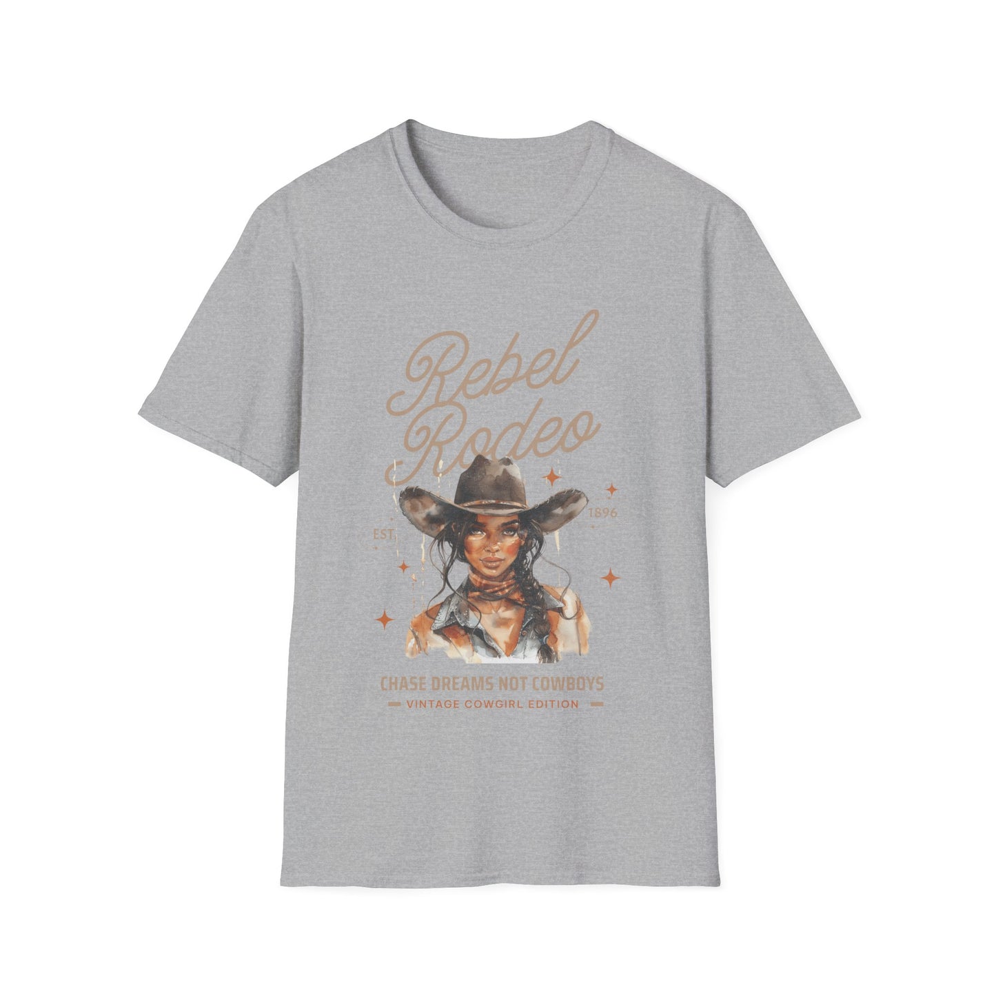 Chase Dreams. Cow Girl T shirt