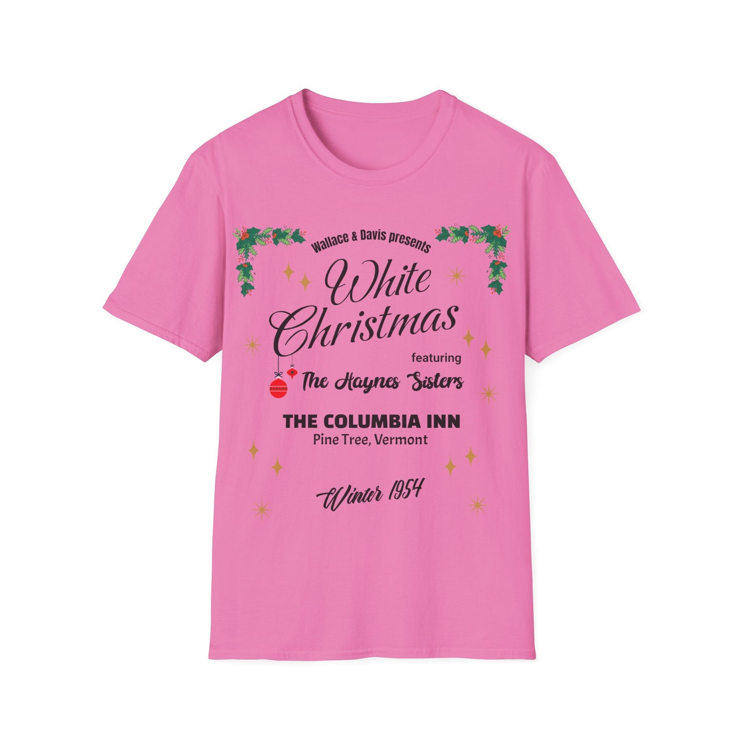 White Christmas T shirt