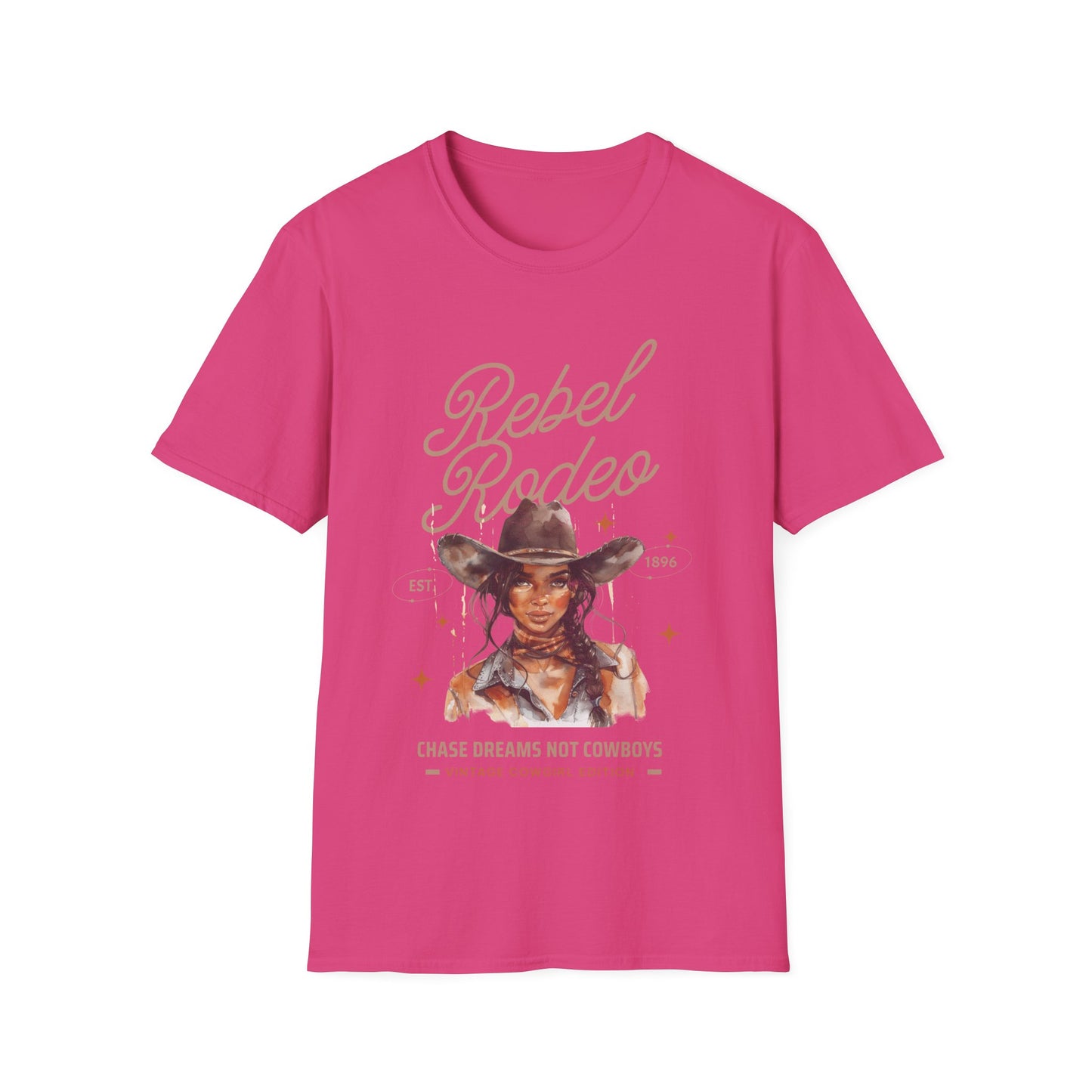 Chase Dreams. Cow Girl T shirt