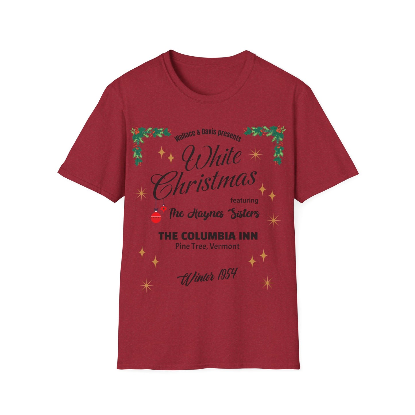 White Christmas T shirt