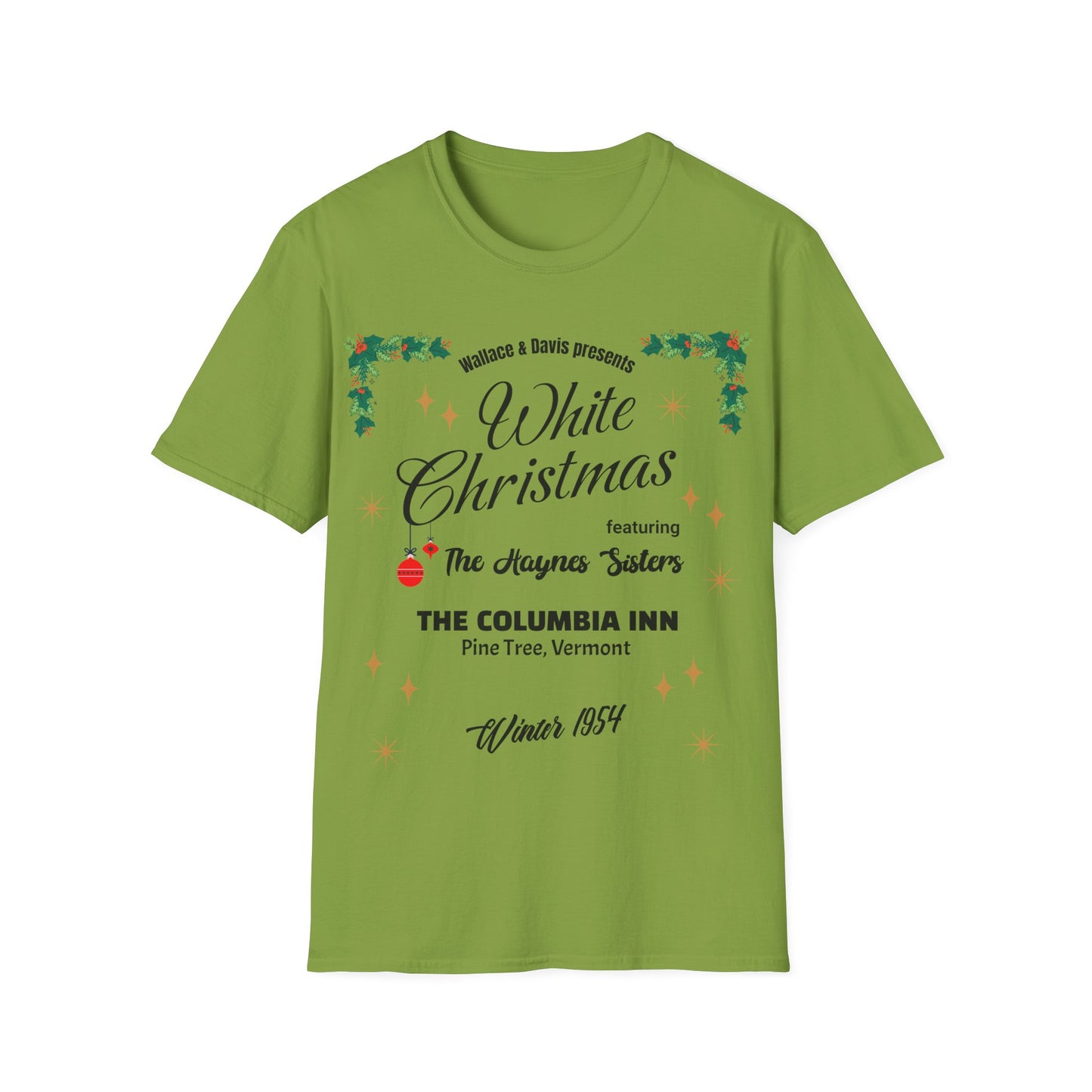 White Christmas T shirt