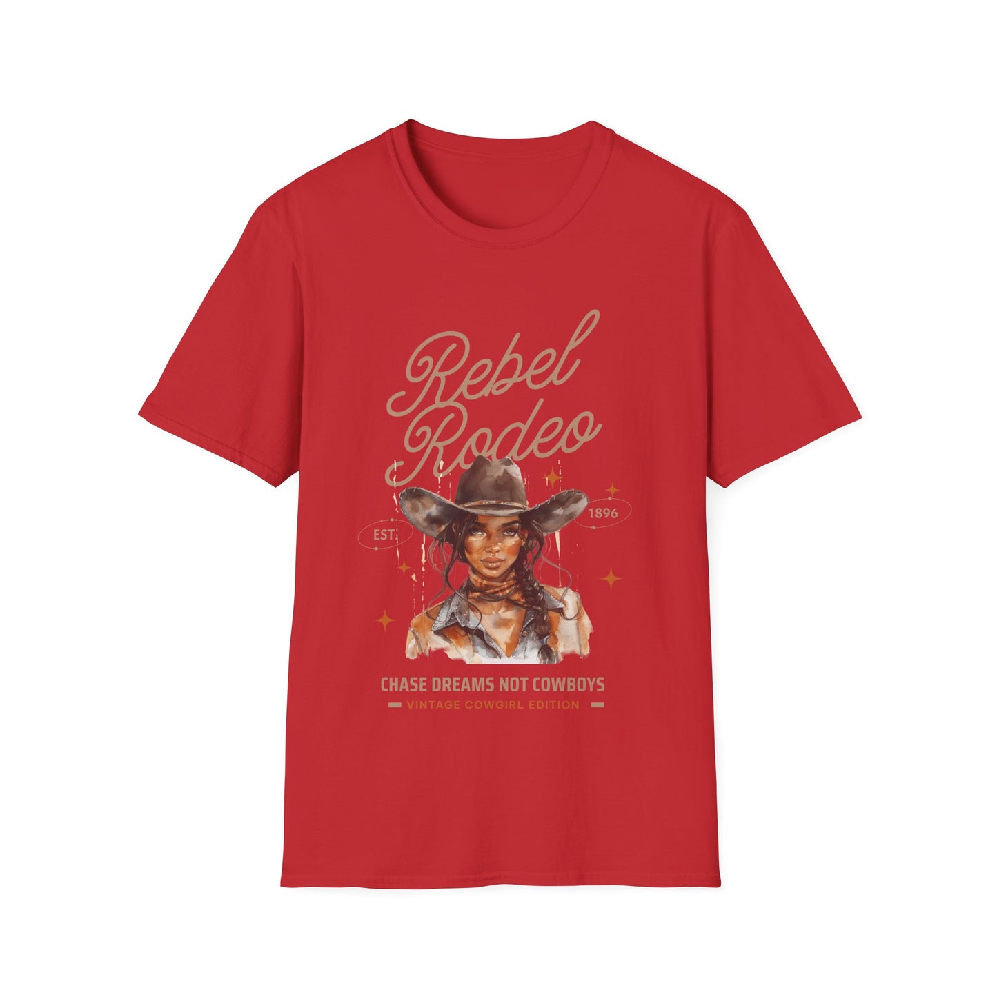 Chase Dreams. Cow Girl T shirt