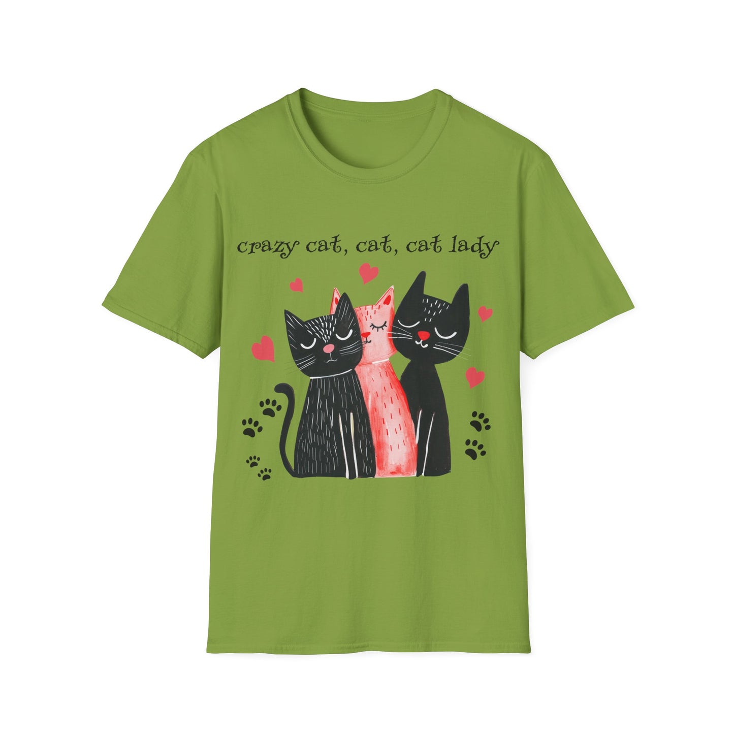 Crazy Cat Lady T shirt